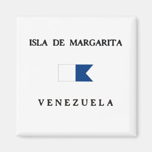 Imã Bandeira alfa do mergulho de Isla de Margarita