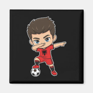 Imã Bandeira Alnia Dab Kid Goal Cartoon Alnia Para Men