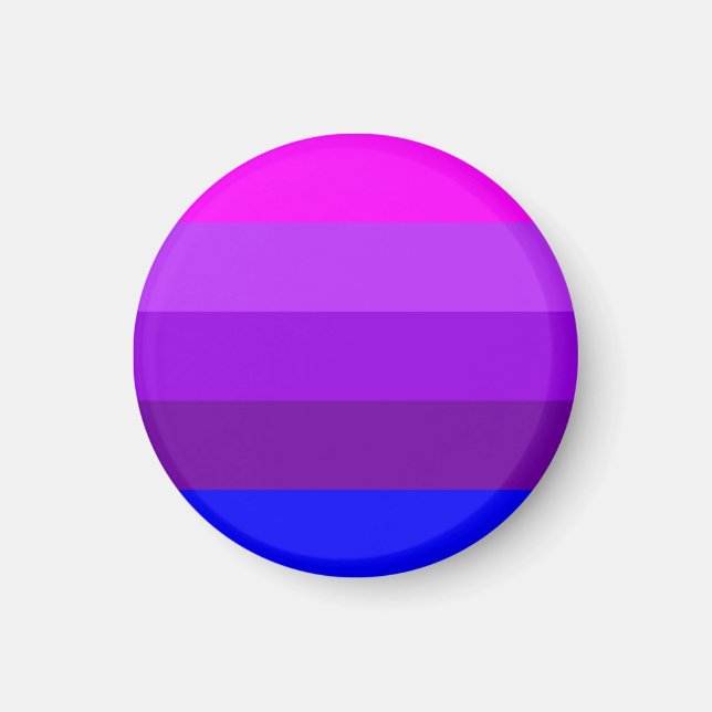 Imã Bandeira Alternativa do Orgulho Transgênero (Frente)