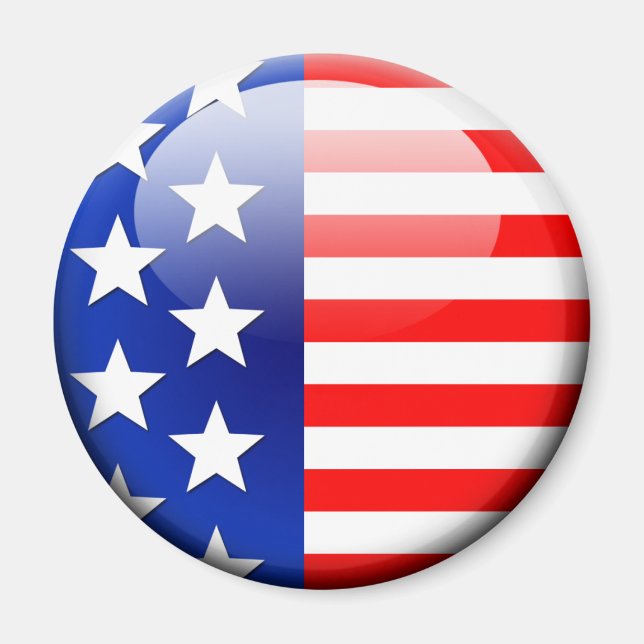 Imã Bandeira Americana 2.0 (Frente)