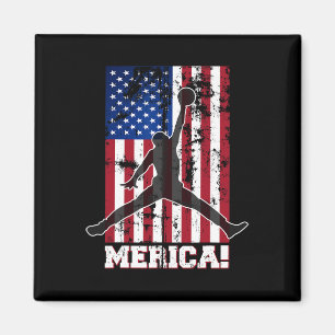 Imã Bandeira Americana Bysketbyll Estado Unidos Bandei