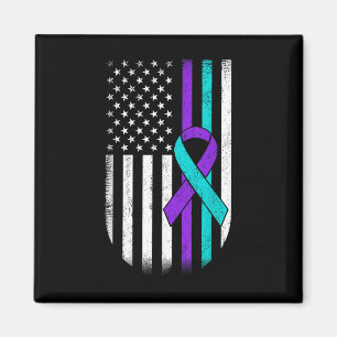 Imã Bandeira Americana de Apoio à Prevenção do Suicídi