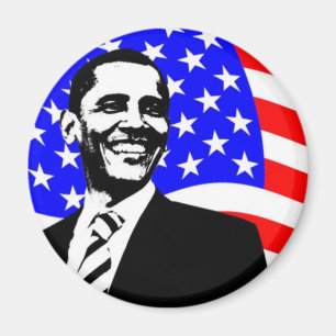 Imã Bandeira americana de Barack Obama