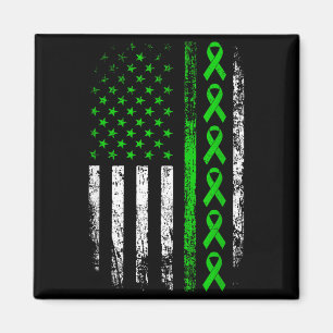 Imã Bandeira americana de conscientização da paralisia