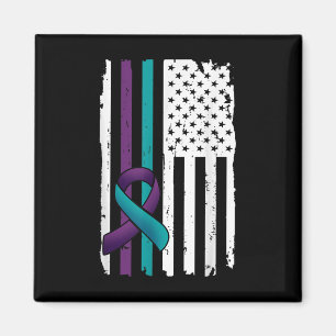 Imã Bandeira Americana de Conscientização sobre Preven