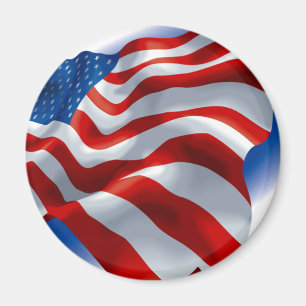 IMÃ BANDEIRA AMERICANA DE ONDULAÇÃO