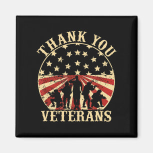 Imã Bandeira Americana Dia Veterano Obrigado Veteranos