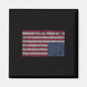 Imã Bandeira Americana Distress Invertida Estados Unid