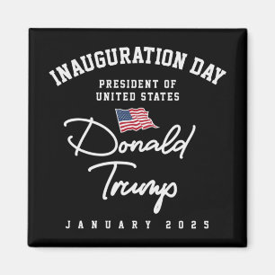 Imã Bandeira Americana do Dia de Inauguração
