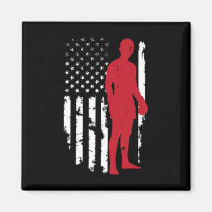 Imã Bandeira Americana dos EUA Boxe Kickboxing Patriót