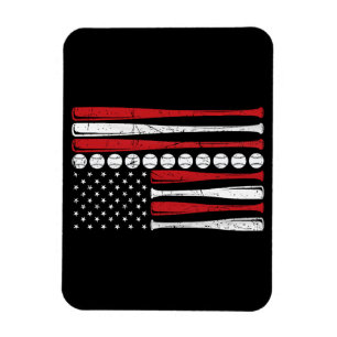 Ímã Bandeira Americana dos EUA Vintage Bandeira de Bei