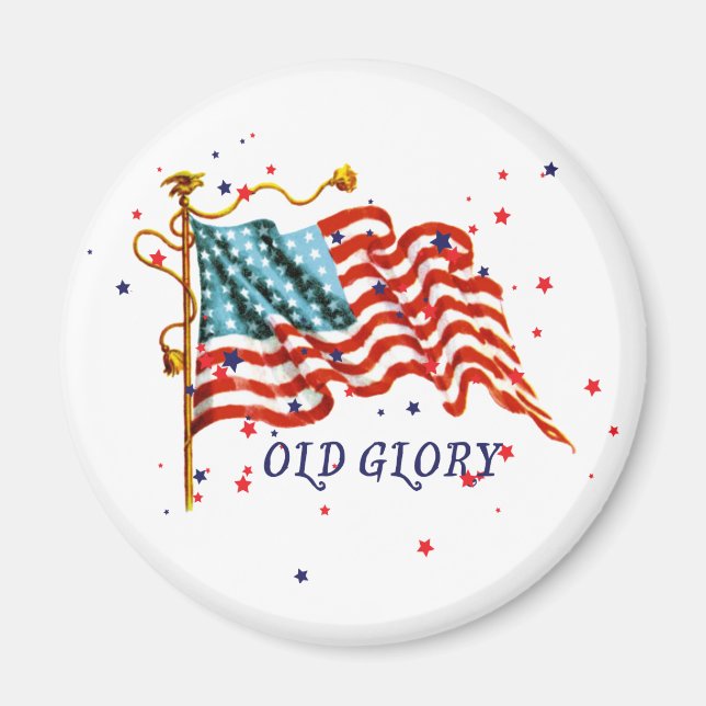 Imã Bandeira Americana, Glória Antiga (Frente)