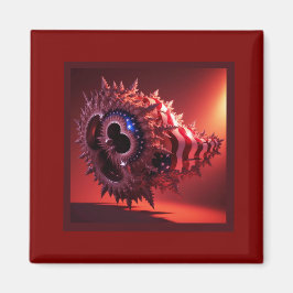 Imã Bandeira Americana Infundida no Tubo de Mandelbrot