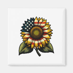 Imã Bandeira Americana Patriótica Cueca Mulher 4º