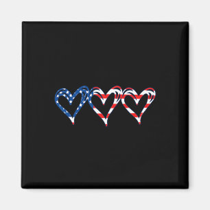 Imã Bandeira Americana Patriótica Forças Armadas 4t