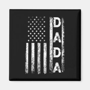Imã Bandeira Americana Retro Dia de os pais 4 De Julho