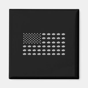Imã Bandeira Americana Torta de Maçã EUA Patriotismo P
