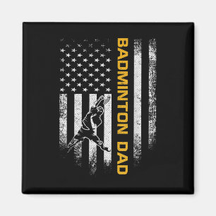 Imã Bandeira Americana Vintage Usa Orgulhoso Pai de Ba