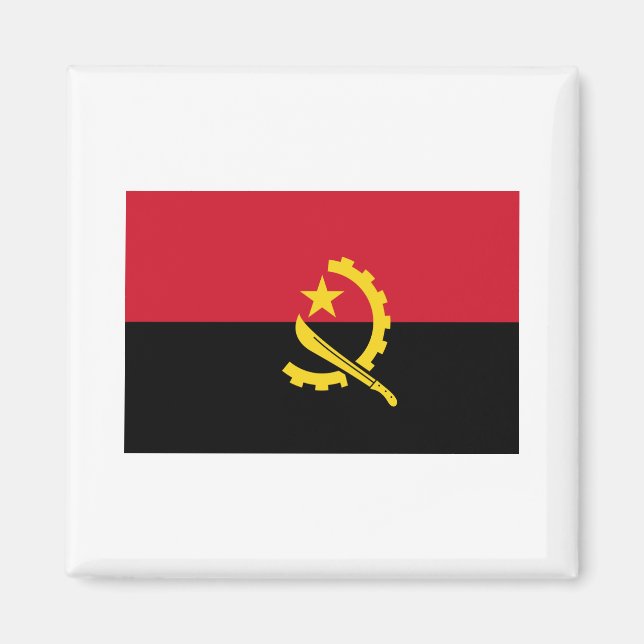 Imã Bandeira Angola AO (Frente)