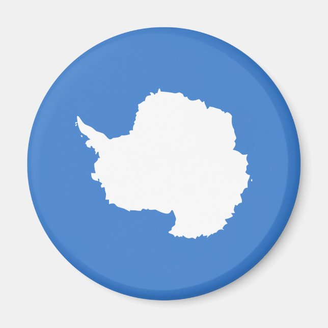 Imã Bandeira Antártica Patriótica (Frente)