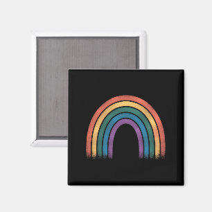 Imã Bandeira Arco-Íris LGBTQ Orgulho Gay Conscientizaç