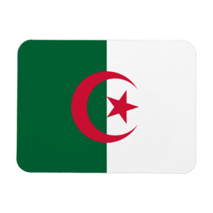 Ímã Bandeira Argelina Patriótica