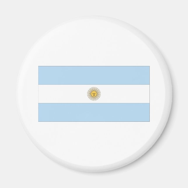 Imã Bandeira argentina (Frente)