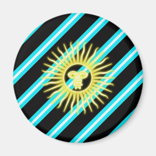 Imã Bandeira argentina das listras