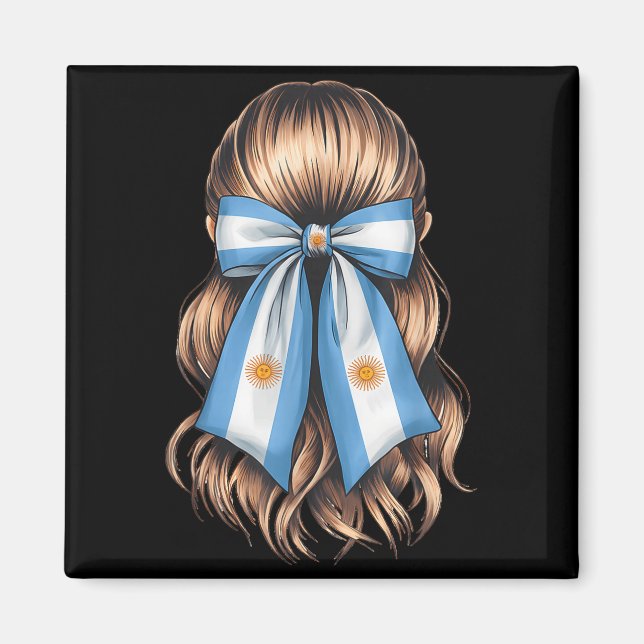 Imã Bandeira Argentina Orgulho da Argentina  (Frente)