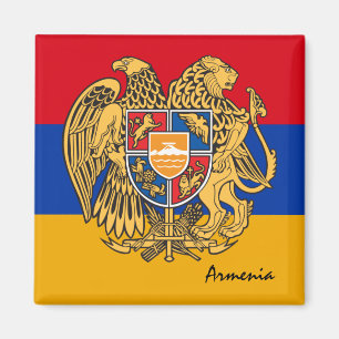 Imã Bandeira armênia e torcedores de férias/esportes