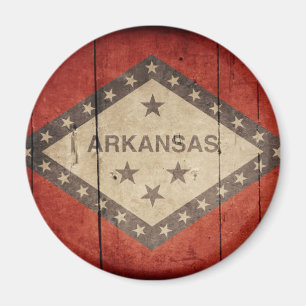 Imã Bandeira áspera de Arkansas