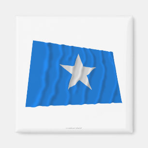 Imã Bandeira azul Bonnie/para o oeste bandeira da