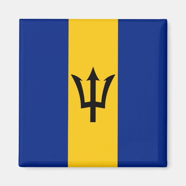 Imã Bandeira Barbados (Frente)