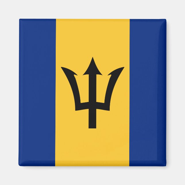 Imã Bandeira Barbados (Frente)