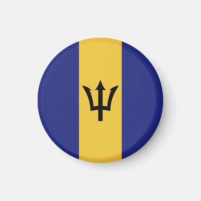 Imã bandeira Barbados (Frente)