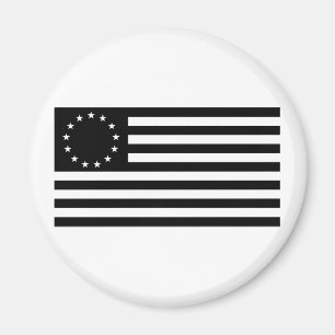 Imã Bandeira Betsy Ross, Arte de Linha Preta