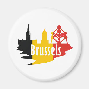 Imã Bandeira Bruxelas