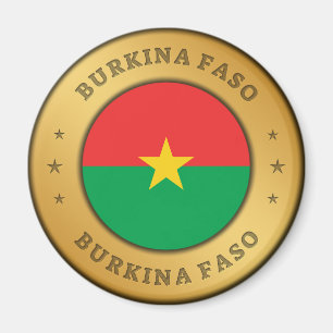 Imã Bandeira Burkina Faso