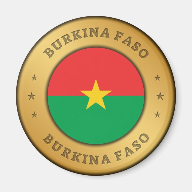 Imã Bandeira Burkina Faso (Frente)