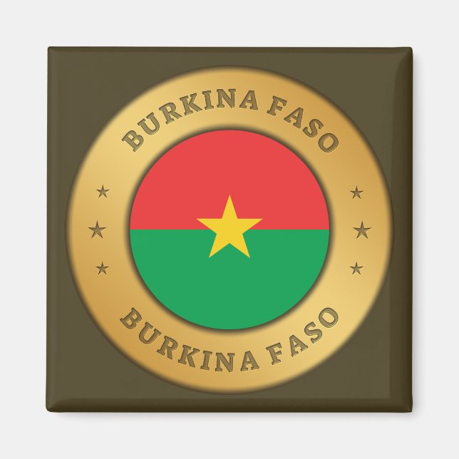 Imã Bandeira Burkina Faso (Frente)