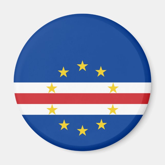 Imã Bandeira Cabo Verde (Frente)