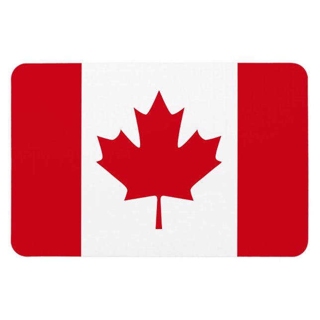 Ímã Bandeira canadense (Horizontal)