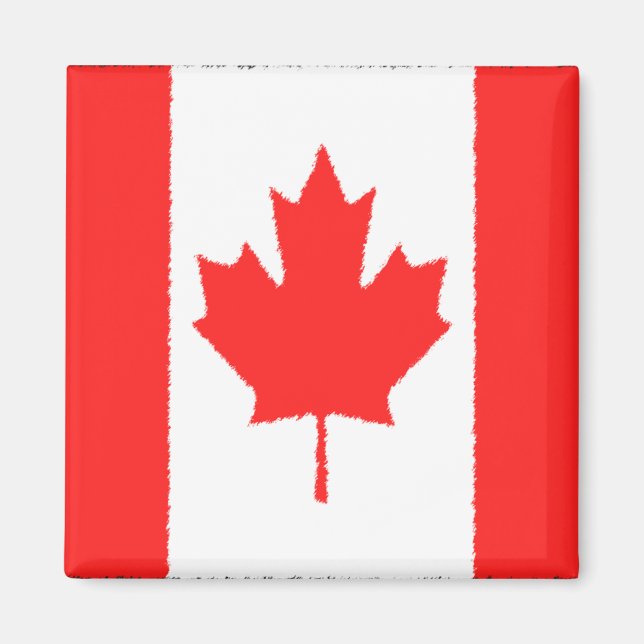 Imã Bandeira canadense (Frente)