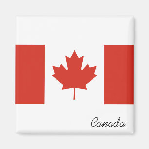 Imã Bandeira Canadense