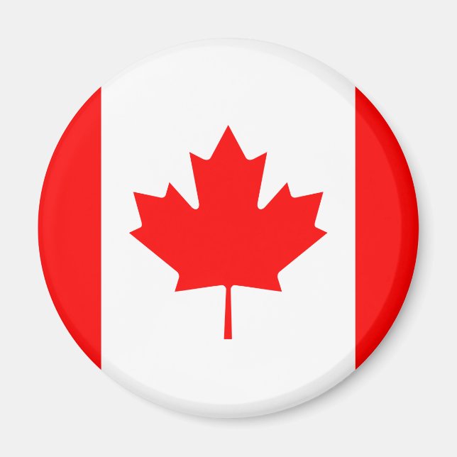 Imã Bandeira canadense (Frente)