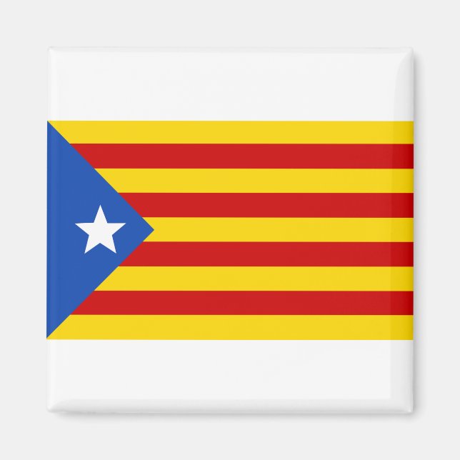 Imã bandeira catalã (Frente)