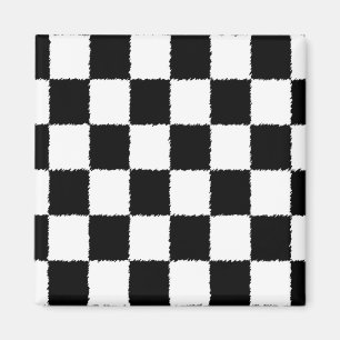 Imã Bandeira Checkered