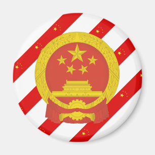 Imã Bandeira chinesa das listras