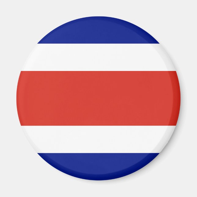 Imã Bandeira Civil da Costa Rica (Frente)