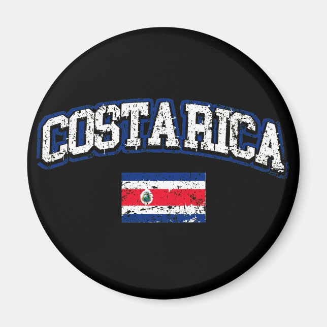 Imã Bandeira Costa Rica (Frente)